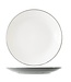 C&T Vince - Gray - Dessert plate - D21,1cm - Ceramic - (set of 6)