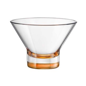 Bormioli Ypsilon - Sundae glasses - Orange - 37,5cl - (Set of 6)