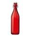 Bormioli Giara-Rot - Flasche mit Kapsel - 1L - (Set von 6)