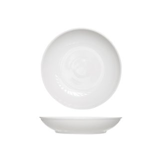 C&T Multi - Assiette creuse - Blanc - D26cm - Porcelaine - (lot de 6).