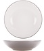 C&T Vince - Gray - Soup plate - D20xH5,3cm - Ceramic - (Set of 6)