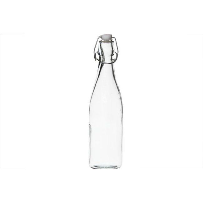 C&T Flasche mit Stopfen - 0,53L - D6,5xh27cm - Glas