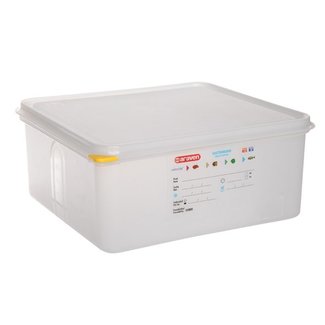 Araven Fresh food container - Hermetic - Gn2-3 - 13,5L - H15cm - Polypropylene - (Set of 2)