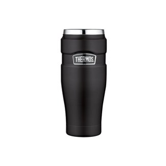 Thermos King Tumbler Mug Zwart Mat 470mlzonder Handvat