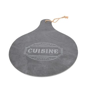 C&T Cutting Board Slate W. Rope D25.5 - H35thickness 0.5cm