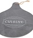 C&T Cutting Board Slate W. Rope D25.5 - H35thickness 0.5cm