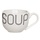 C&T Soup bowl-SOUP - 55cl - Ceramic - (set of 6)