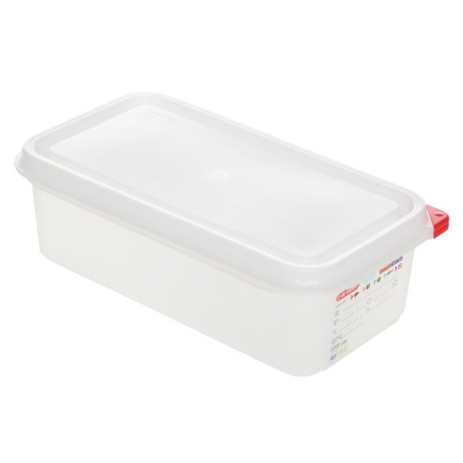Araven Fresh food container - Hermetic - Gn1-3 - 4L - H10cm - Polypropylene - (Set of 6)