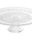 C&T Retro - Plat à Gâteau Sur Pied - D33xh10cm - Verre - (lot de 2)