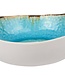 C&T Laguna Azzurro - Salad bowl - D21x20xh6.5cm - Set of 4
