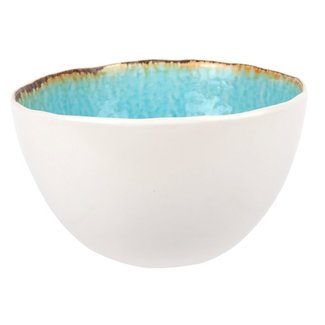 C&T Laguna-Azzurro - Salad bowl - D14xh8,5cm - 60cl - Ceramic - (set of 6)