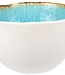 C&T Laguna-Azzurro - Salatschüssel - D14xh8,5cm - 60cl - Keramik - (6er-Set)