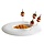 C&T Rica - Apero bowl - 26.3x19.2xh2.5cm - 24 holes - Ceramic - (set of 2)