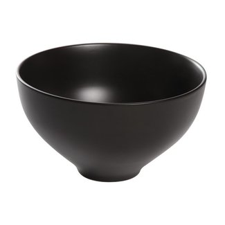 C&T Okinawa-Black - Salad bowl - D22xh12,5cm - Ceramic - (set of 2)