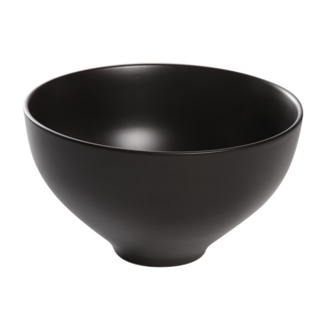 C&T Okinawa-Black - Saladier - D22xh12,5cm - Céramique - (lot de 2)