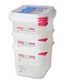 Araven Fresh food container - Hermetic - Gn1-6 - 1,7L - H10cm - Polypropylene - (Set of 6)