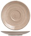 C&T Turbolino - Braun - Untertasse - D16cm - Keramik - (6er-Set)