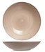 C&T Turbolino - Deep Plate - Brown - D21cm - Ceramic - (set of 6)