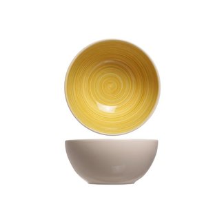 C&T Turbolino-Geel - Bowl - D14,5cm - (Set van 6)*