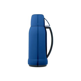 Thermos Nice Glass Vac Insulated Beverage Bottleblue500ml