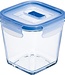 Luminarc Pure Box - Boîte de stockage - Transparent - 75cl - 12x12xH12cm - Verre - (lot de 3)