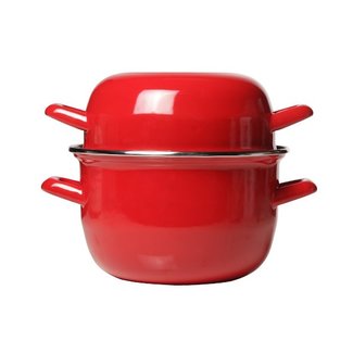 Cosy & Trendy For Professionals Horeca - Pot à moules - Rouge - 2,8L - 18cm - (Lot de 6)