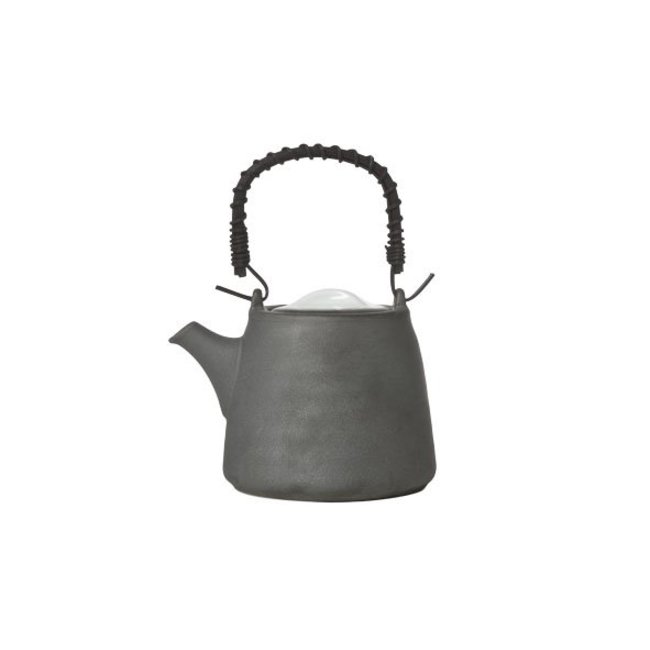 C&T Stone - Gray - Teapot - 46cl - D7.5-10xh9cm - Porcelain