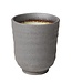 C&T Stone - Grau - Teetasse - D7xh8cm - 15cl - Porzellan - (6er Set)