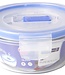 Luminarc Pure Box - Storage box - Transparent - 42cl - D13xH6cm - Glass - (set of 3)