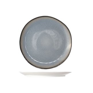 C&T Fez Blue - Dessert plate - D22.5cm - Ceramic - (set of 6)