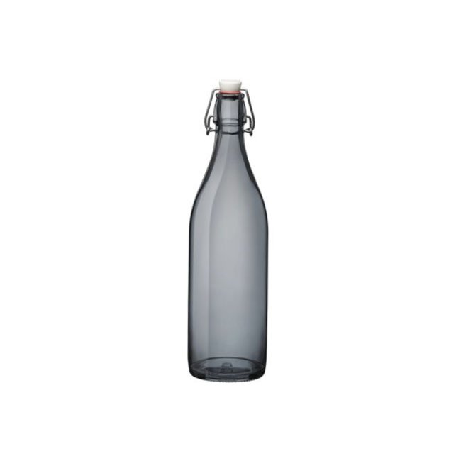 Bormioli Giara-Grey - Bottles -1L - (Set of 6)