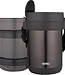 Thermos Jbg Essenbehaelter Mit 3 Getrennte Teileund Loeffel 300ml-400ml-600ml