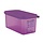 Araven Contenant hermétique pour aliments - Gn1-3 - Violet - 6L - 32,5x17,6x15cm - Polypropylène - (Lot de 3)