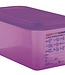 Araven Airtight Food Container - Gn1-3 - Purple - 6L - 32.5x17.6x15cm - Polypropylene - (Set of 3)