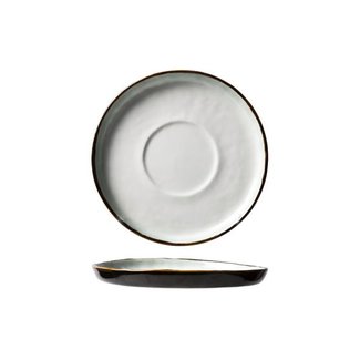 C&T Plato - Saucer - D15cm - Porcelain - (set of 6)