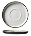 C&T Plato - Saucer - D15cm - Porcelain - (set of 6)