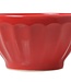 C&T Facetta - Bol - D14xh7.5cm - Rouge - (lot de 6)