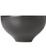 C&T Okinawa-Black - Bowl - D12.7xh7cm - Ceramic - (set of 6)