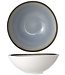 C&T Fez-Blue - Deep Plates - D18cm - Ceramic - (Set of 6)