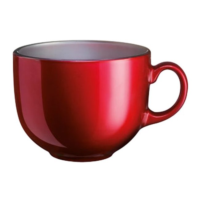 Luminarc Flashy-Colors - Jumbo - Tasse - 50cl - Rot - (6er-Set)