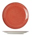 Cosy & Trendy For Professionals Twister Red Plat Bord D21cm
