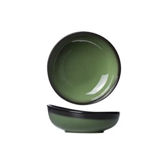Cosy & Trendy For Professionals Vigo-Emerald - Bols - D21cm - Porcelaine - (Lot de 4)