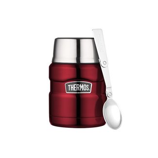 Thermos King Porte Aliments Rouge 470ml