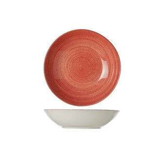 Cosy & Trendy For Professionals Twister Red Deep Plate D21cm