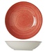 Cosy & Trendy For Professionals Twister Red Assiette Creuse D21cm