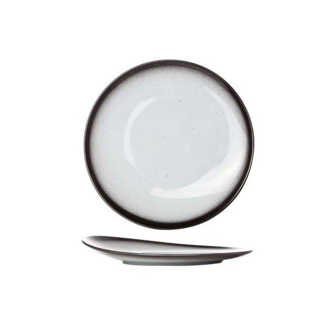 Cosy & Trendy For Professionals Vigo Shell - Dessert Plate - White - D21cm - Porcelain - (Set of 6).