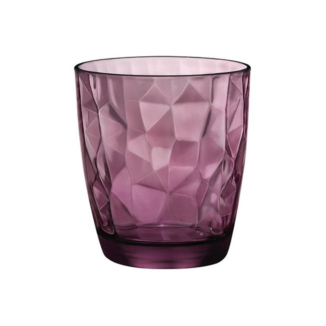 Bormioli Diamond-Purple - Water glasses - 39cl - (Set of 6)*