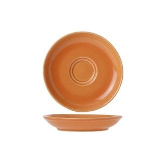 Cosy & Trendy For Professionals Barista Orange Saucer D13cmfor Cup 7-15cl (12er Set)