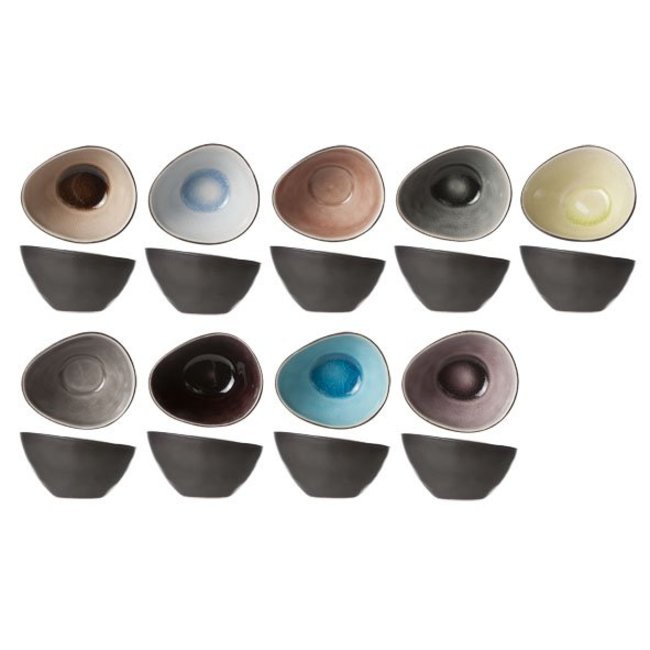 C&T Streetfood Festival - Bowl - 8.5x7xh4.5cm - Ceramic - (set of 10)