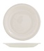 C&T Bistro - Assiettes plates - D23,5cm - Porcelaine - (Lot de 6)